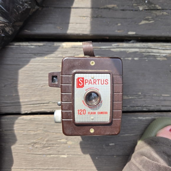 Spartus Flaah Camera Bakelite Vintage 1950s